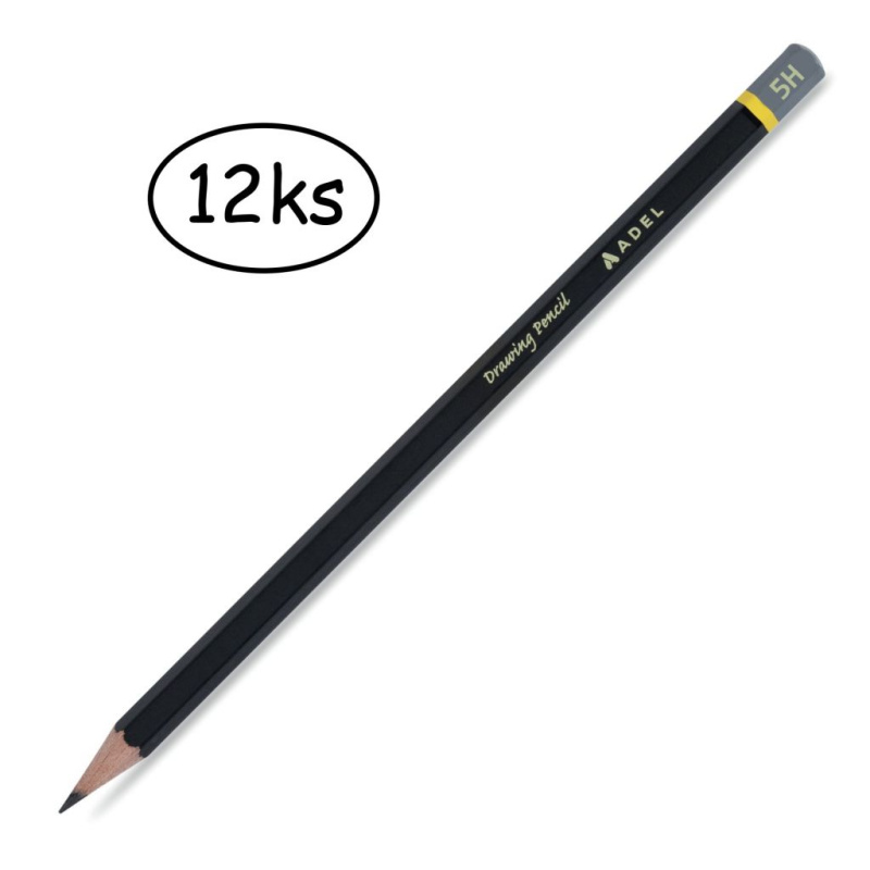 Sada grafitových tužek 5H (12ks)