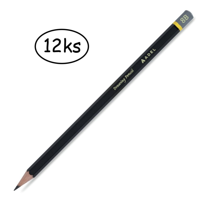 Sada grafitových tužek 8B (12ks)