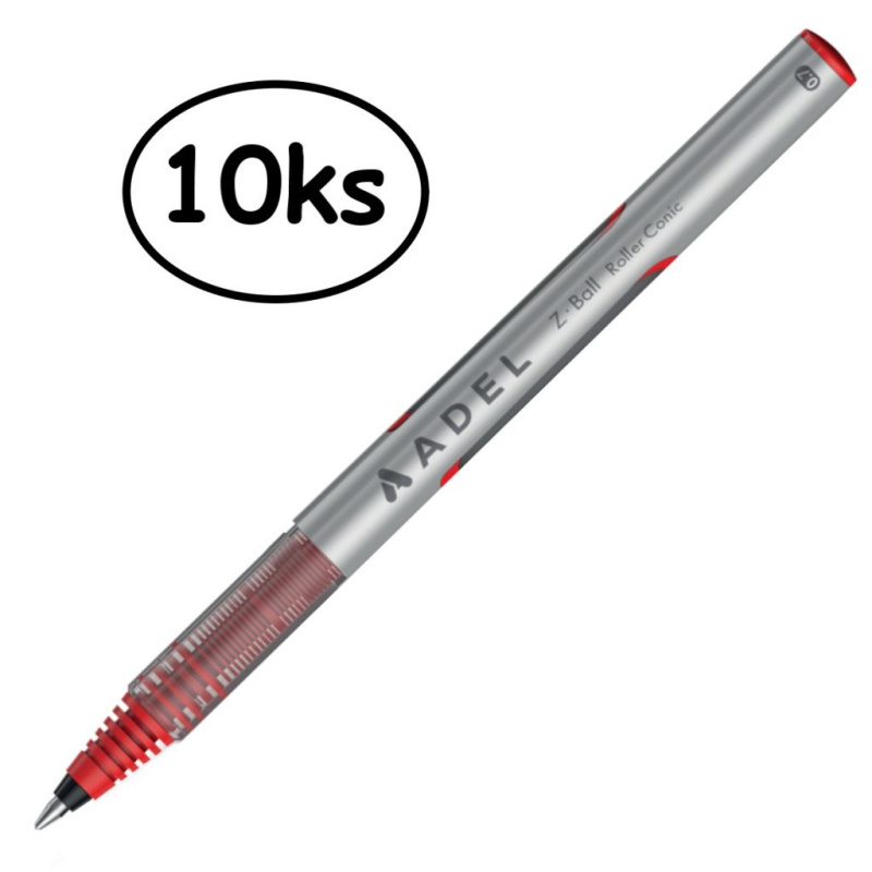 Inkoustové kuličkové pero Z-Ball sada 0,7mm (10ks) - červené