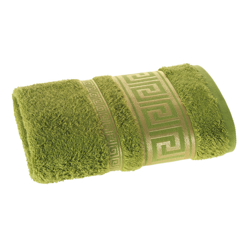 Sada 2 kusů bambusových ručníků ROMA meruňková 50 x 100 cm