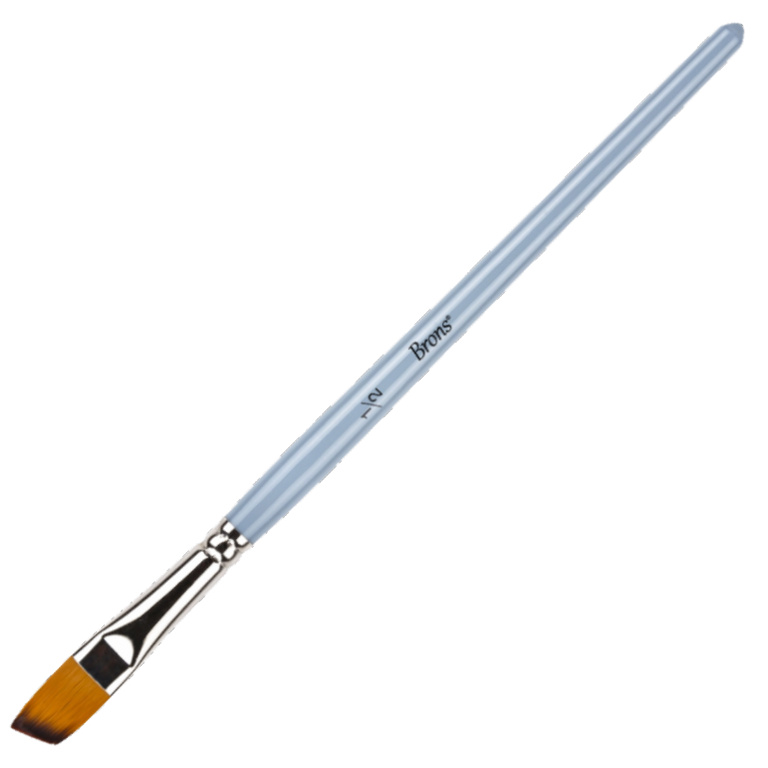 štětec BR Art syntetický plochý seříznutý 1/2 - 13 mm
