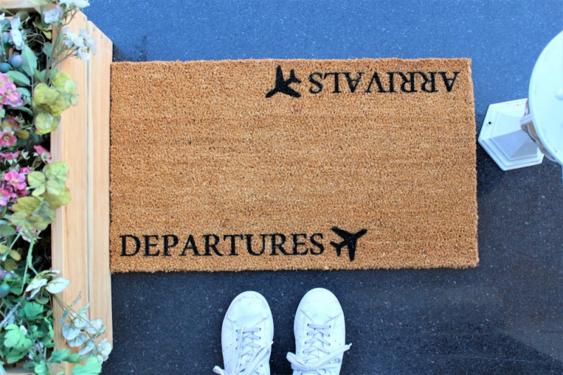 Coco Doormat Departures