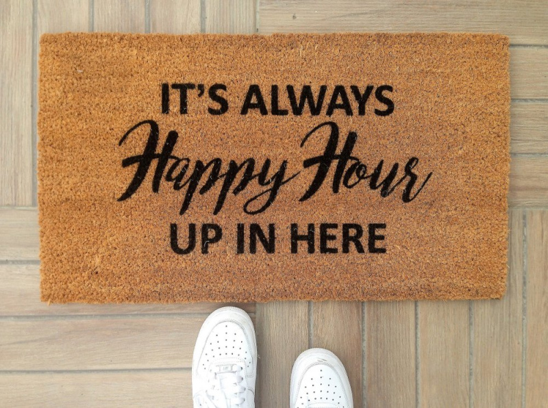 Coco Doormat Happy Hour