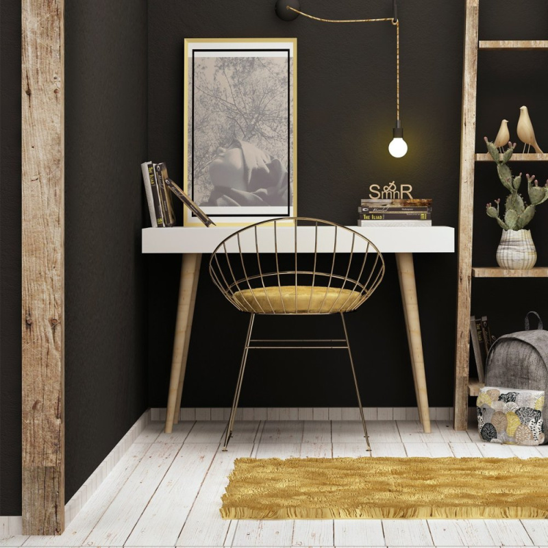 Psací stůl Veronika - White