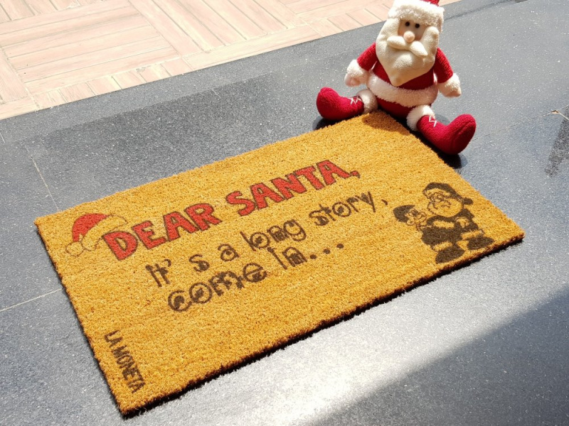 Coco Doormat Love Santa