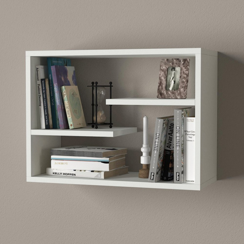 Nástěnná police Tino - White