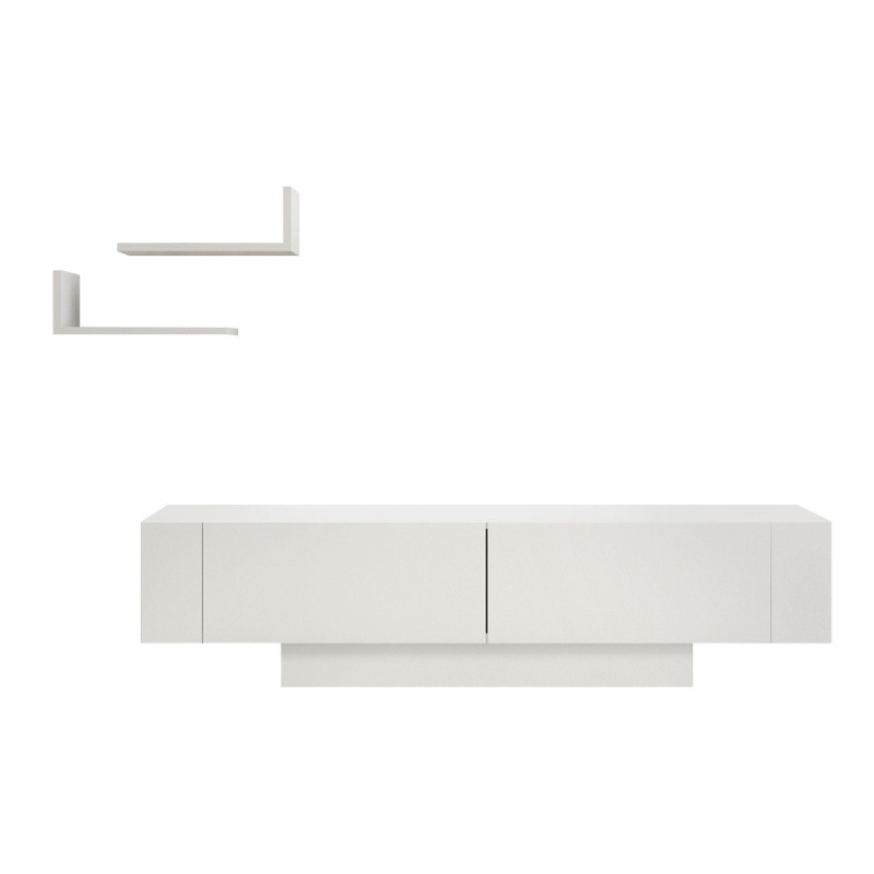 TV stolek Matera - White, White
