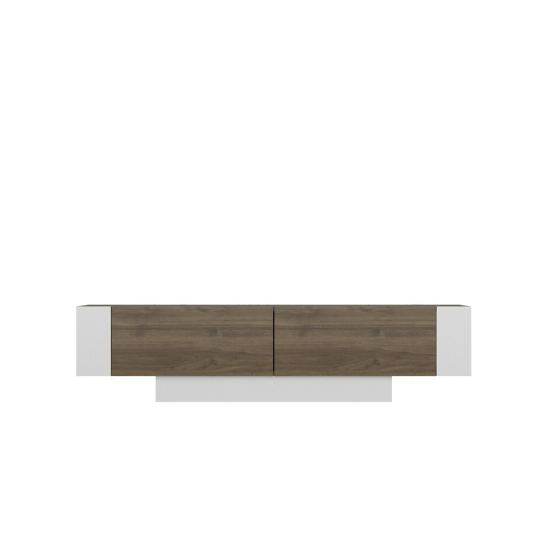 TV stolek Matera - Walnut, White