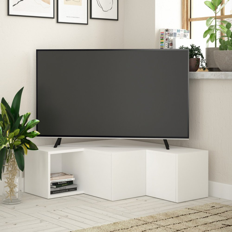 TV stolek Compact - White