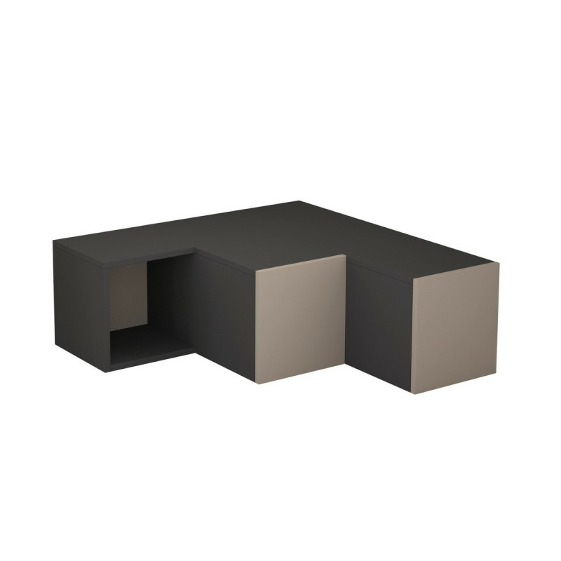 TV stolek Compact - Anthracite, Light Mocha