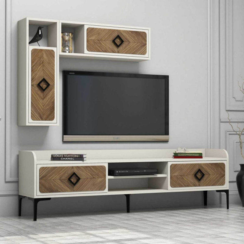 TV stěna / Sestava pod TV Samba - Cream