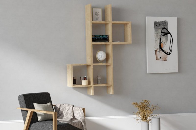 Nástěnná police Keno - Sapphire