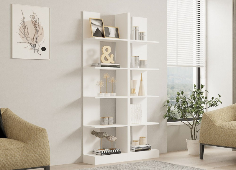 Knihovna İkiz - White