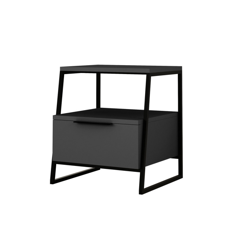 Noční stolek Pal - Anthracite