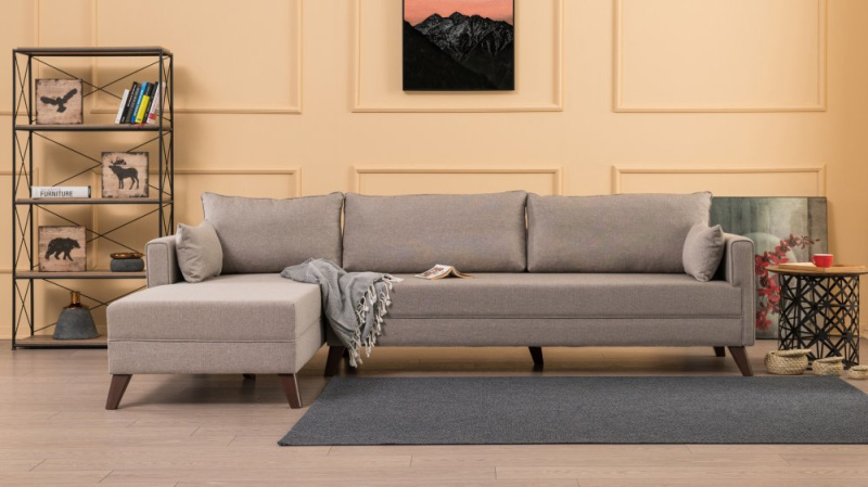 Rohová sedací souprava Bella Corner Sofa Left 1 - Cream