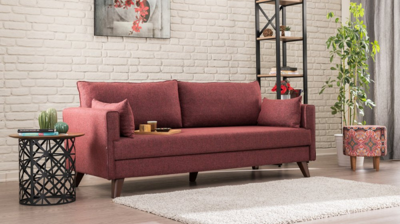 Trojmístná pohovka Bella Sofa For 3 Pr - Claret Red