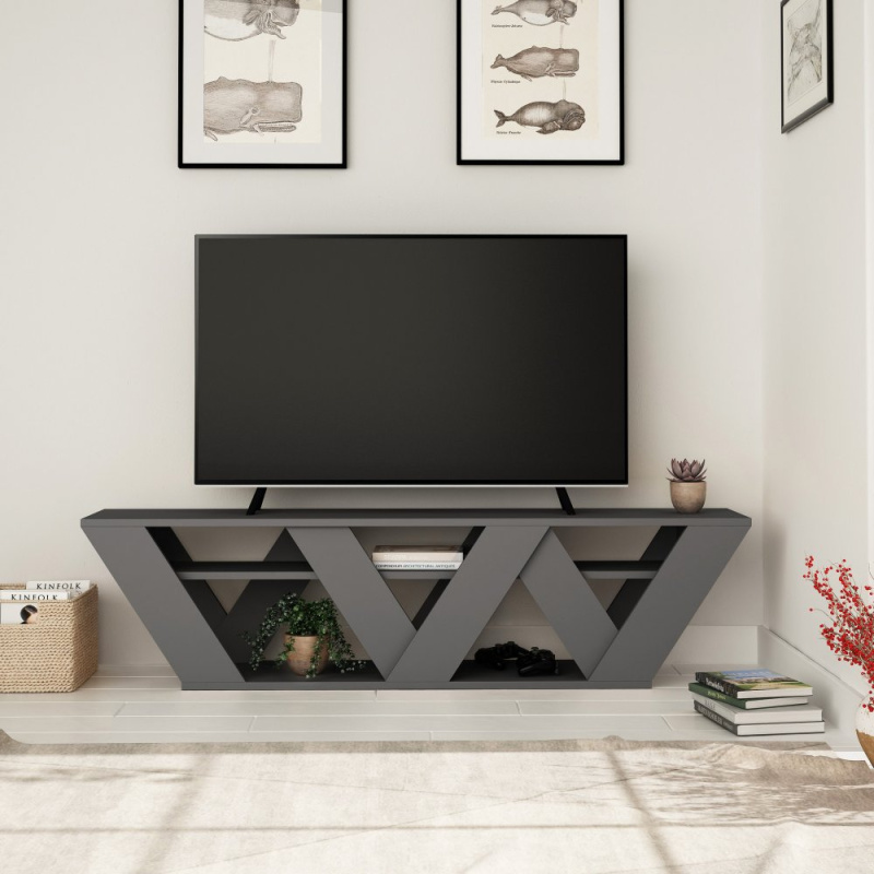 TV stolek Ralla - Anthracite