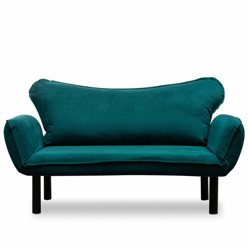 Dvoumístná rozkládací pohovka Chatto - Petrol Blue