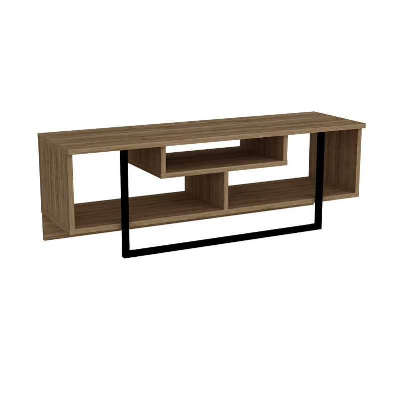 TV stolek Asal (120) - Walnut, Black