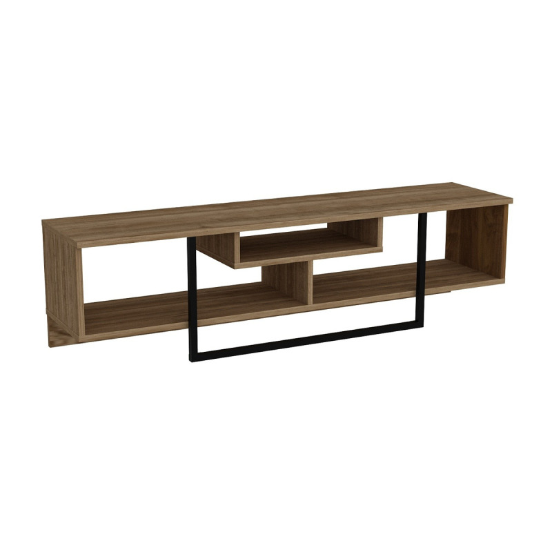 TV stolek Asal (150) - Walnut, Black