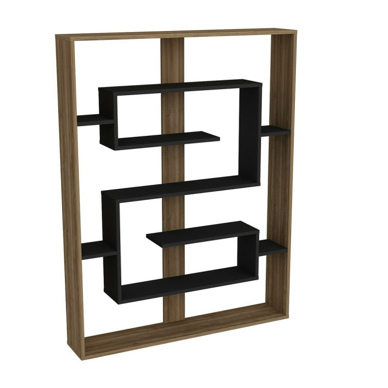 Knihovna Esteban - Walnut, Black