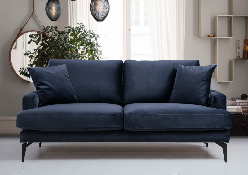 Dvoumístná pohovka Papira 2 Seater - Navy Blue