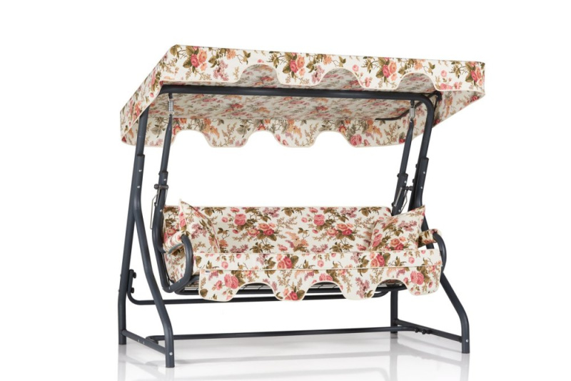 Garden Triple Swing Chair Olea 10 - Multicolor