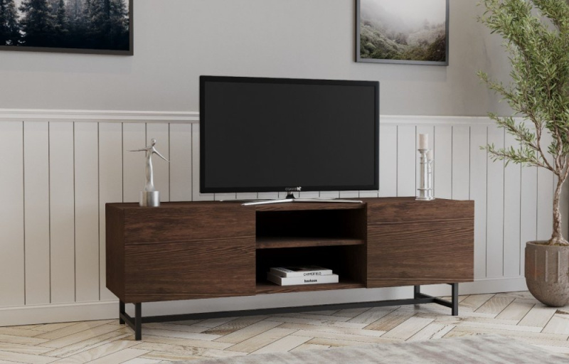 TV stolek Wood - Walnut