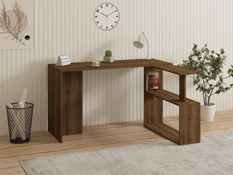Psací stůl Cayko - Walnut