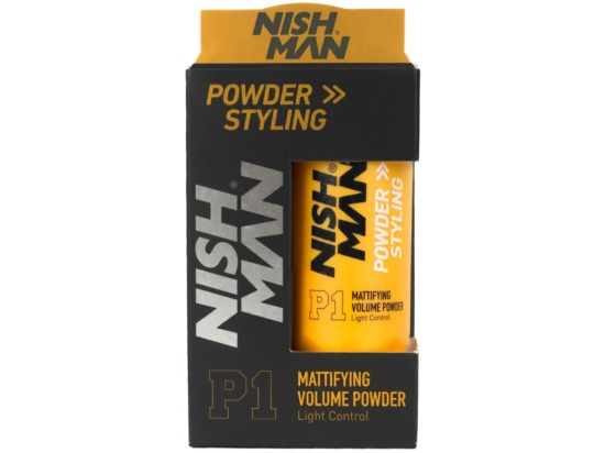 NISH MAN stylingový pudr na vlasy P1 20 g