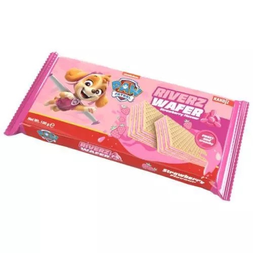 Kandiz Riverz wafer pawpatrol strawberry 100g