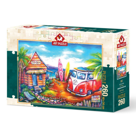 ART PUZZLE Puzzle Surfařský kemp 260 dílků