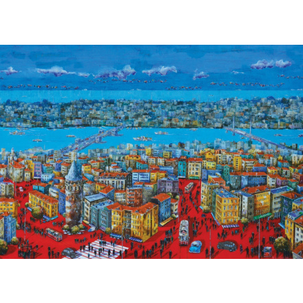 ART PUZZLE Puzzle Příběh Istanbulu 1000 dílků