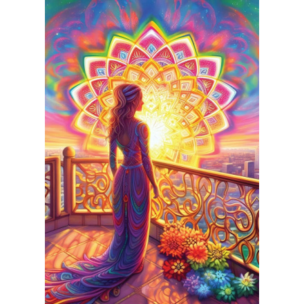 ART PUZZLE Puzzle Božský západ slunce 1000 dílků