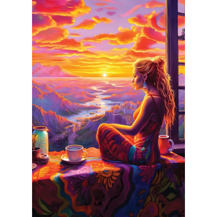 ART PUZZLE Puzzle Blažený výhled 1000 dílků
