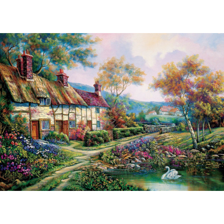 ART PUZZLE Puzzle Jarní zahrada 1500 dílků