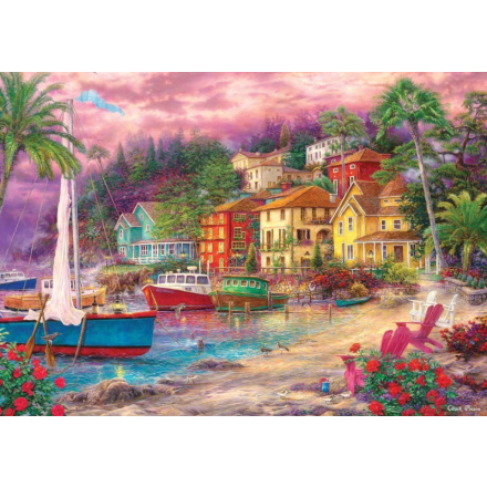 ART PUZZLE Puzzle Purpurové pobřeží 3000 dílků