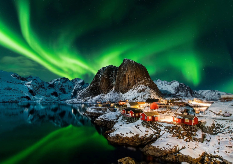 Puzzle Severní světla 1000 dílků