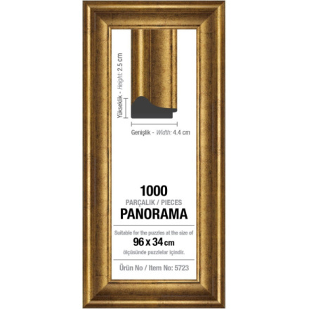 ART PUZZLE Rám na puzzle 96x34cm Gold (5723)