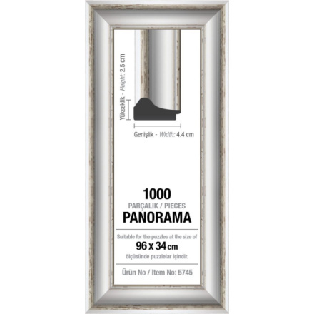 ART PUZZLE Rám na puzzle 96x34cm White (5745)