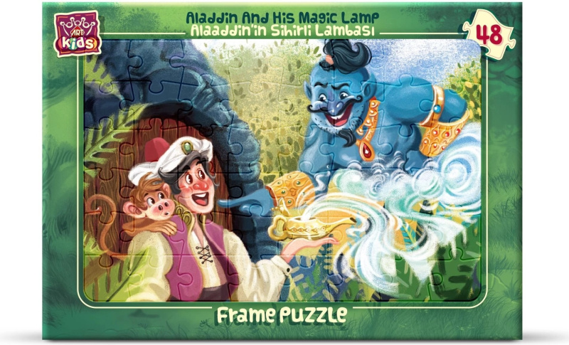 ART PUZZLE Puzzle Aladin a kouzelná lampa 48 dílků