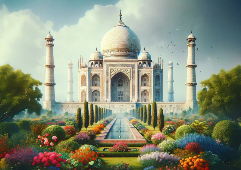 Puzzle Taj Mahal 1000 dílků