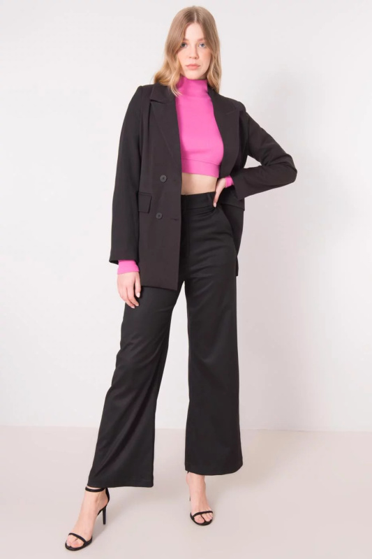 Dámské kalhoty 15563 černé - FPrice černá L