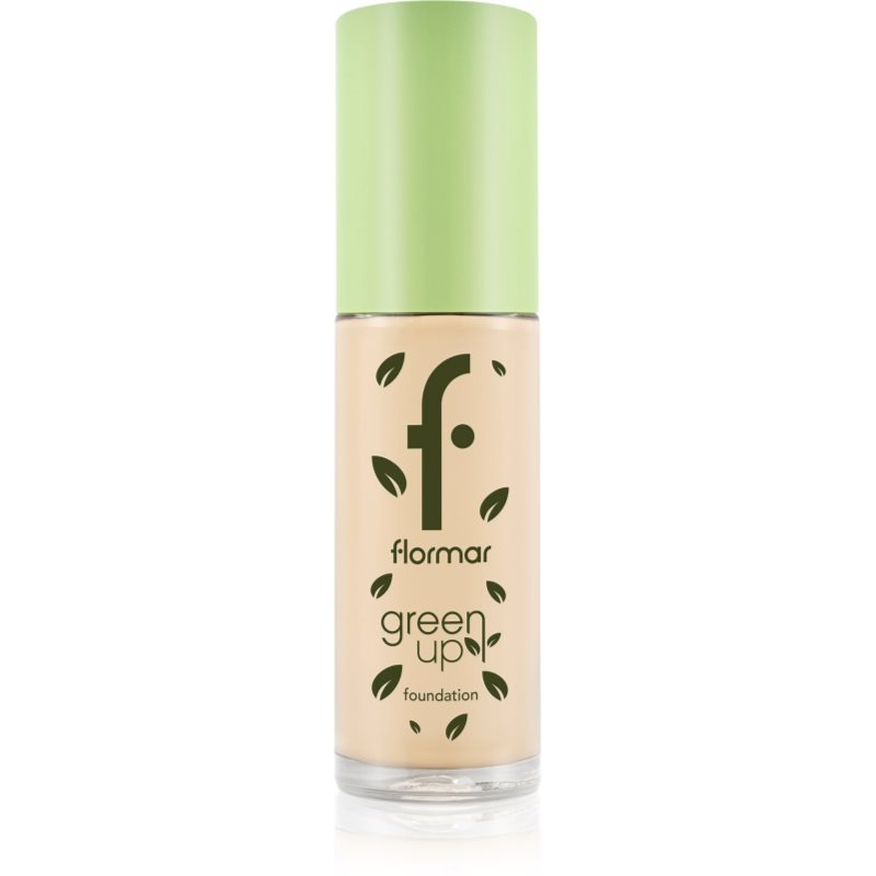 flormar Green Up Foundation matující make-up odstín 010 Pure Beige 30 ml