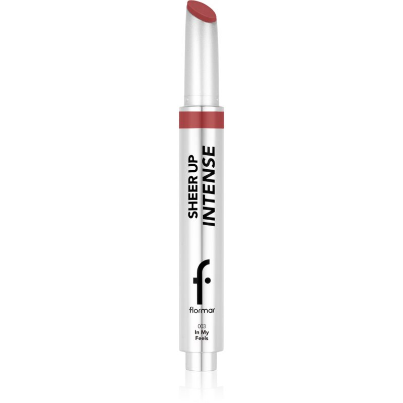 flormar Sheer Up Intense Lipstick hydratační rtěnka s perleťovým leskem odstín 003 In My Fls 19 g