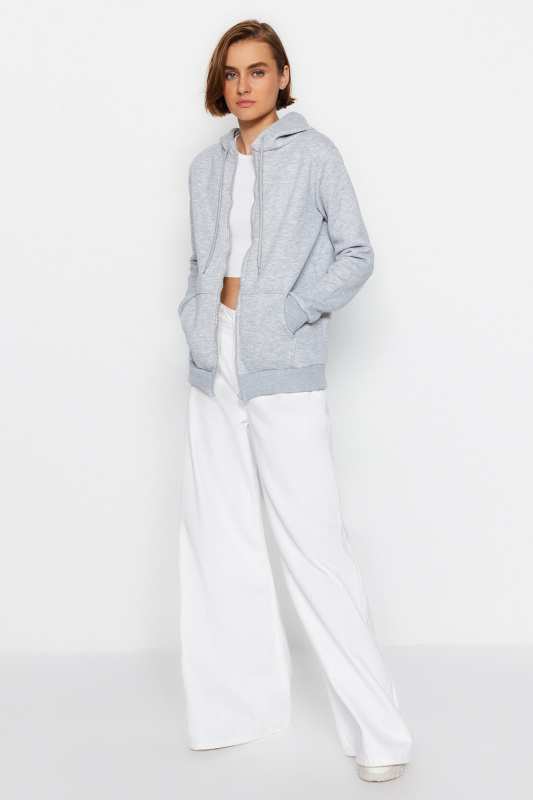 Dámská mikina Trendyol Zip-up