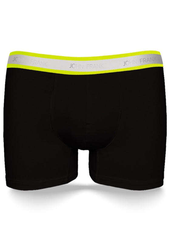 Boxerky JOHN FRANK JFBNEON01 Barva: Černá, Velikost: XL