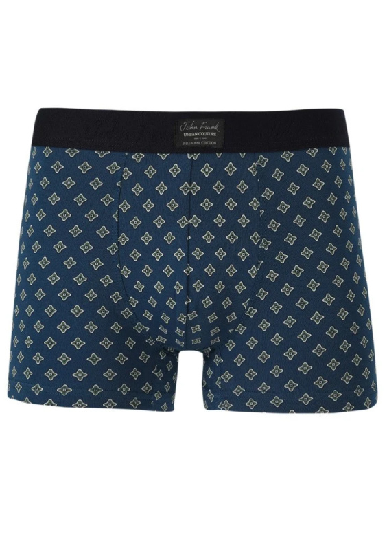 Boxerky JOHN FRANK JFBUC140 Barva: Modrá - tmavě, Velikost: L
