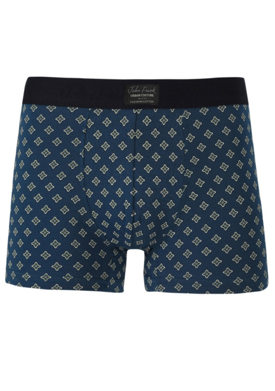 Boxerky JOHN FRANK JFBUC140 Barva: Modrá - tmavě, Velikost: L