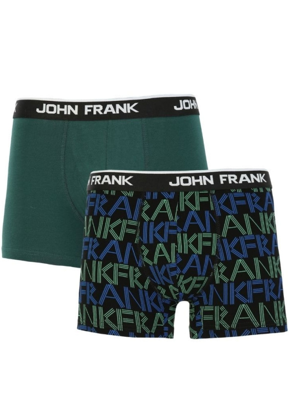 Boxerky JOHN FRANK JF2BTORA01 2Pack Barva: Vícebarevná, Velikost: XL